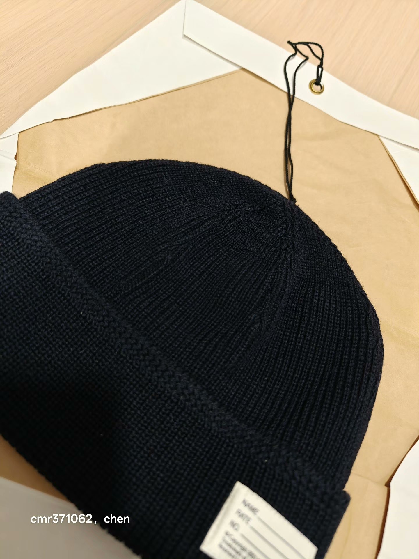 VISVIM 22AW WATCH CAP — label