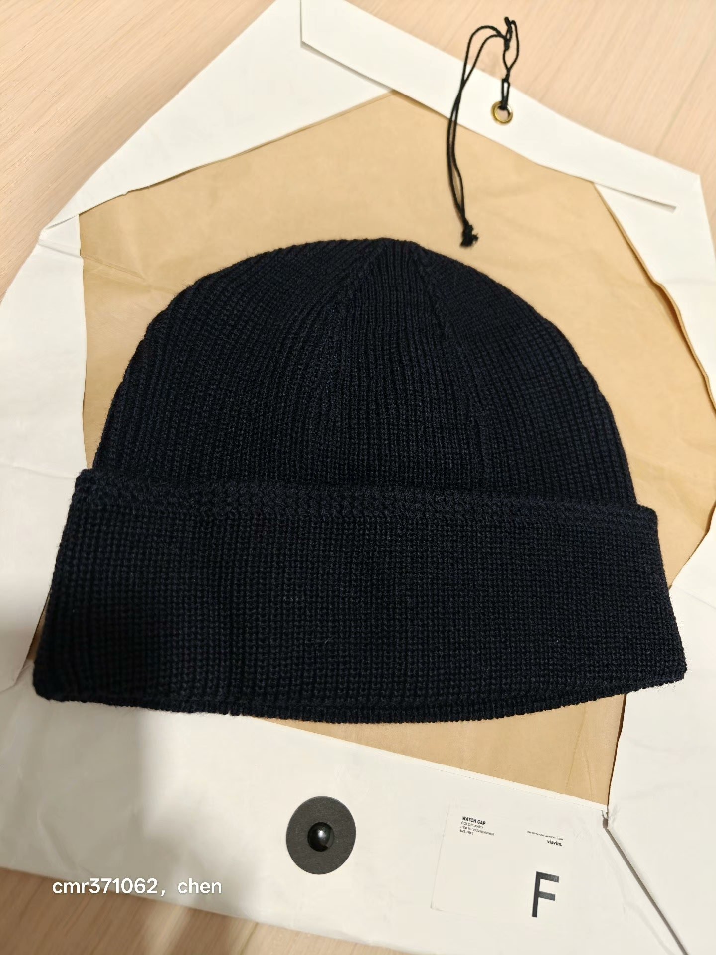 VISVIM 22AW WATCH CAP — detail