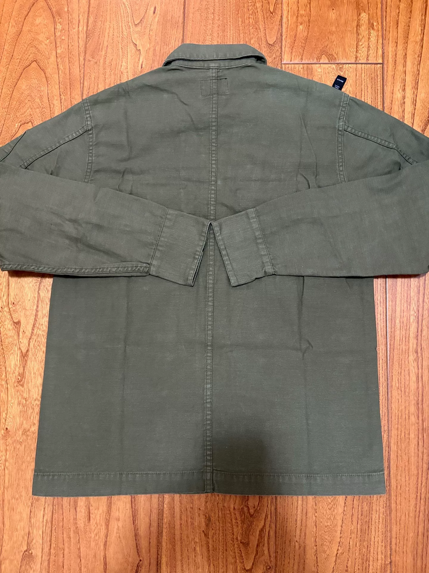 WTAPS BUDS 17SS Military Cargo Longsleeve Shirt — front