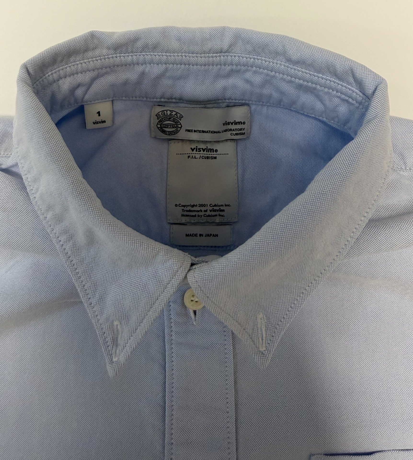 visvim Albacore Oxford Shirt — detail