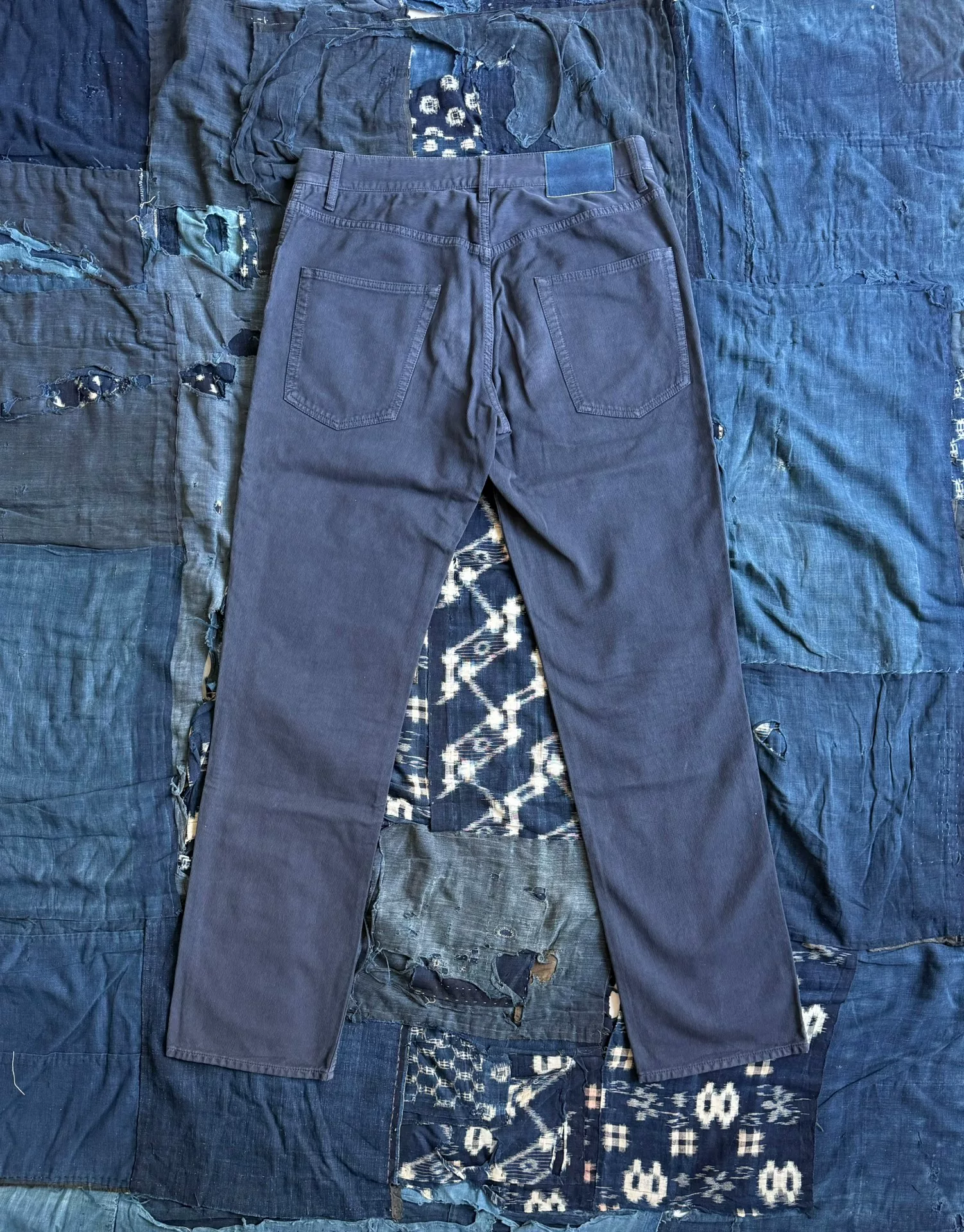 VISVIM 23SS FLUXUS 03 DMGD DRY PIQUE — front