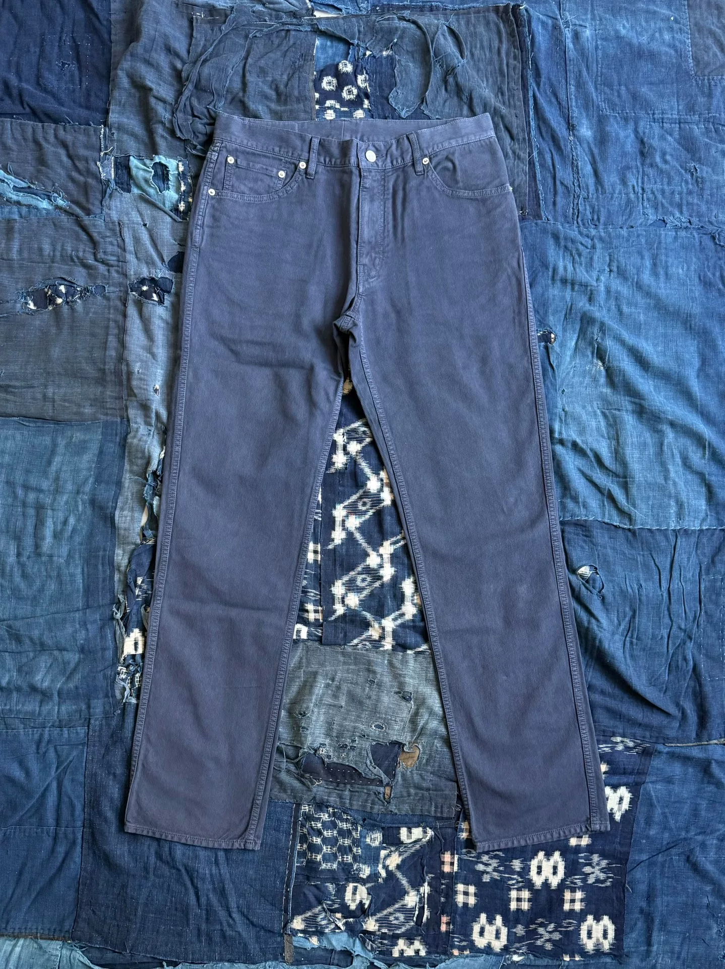 VISVIM 23SS FLUXUS 03 DMGD DRY PIQUE