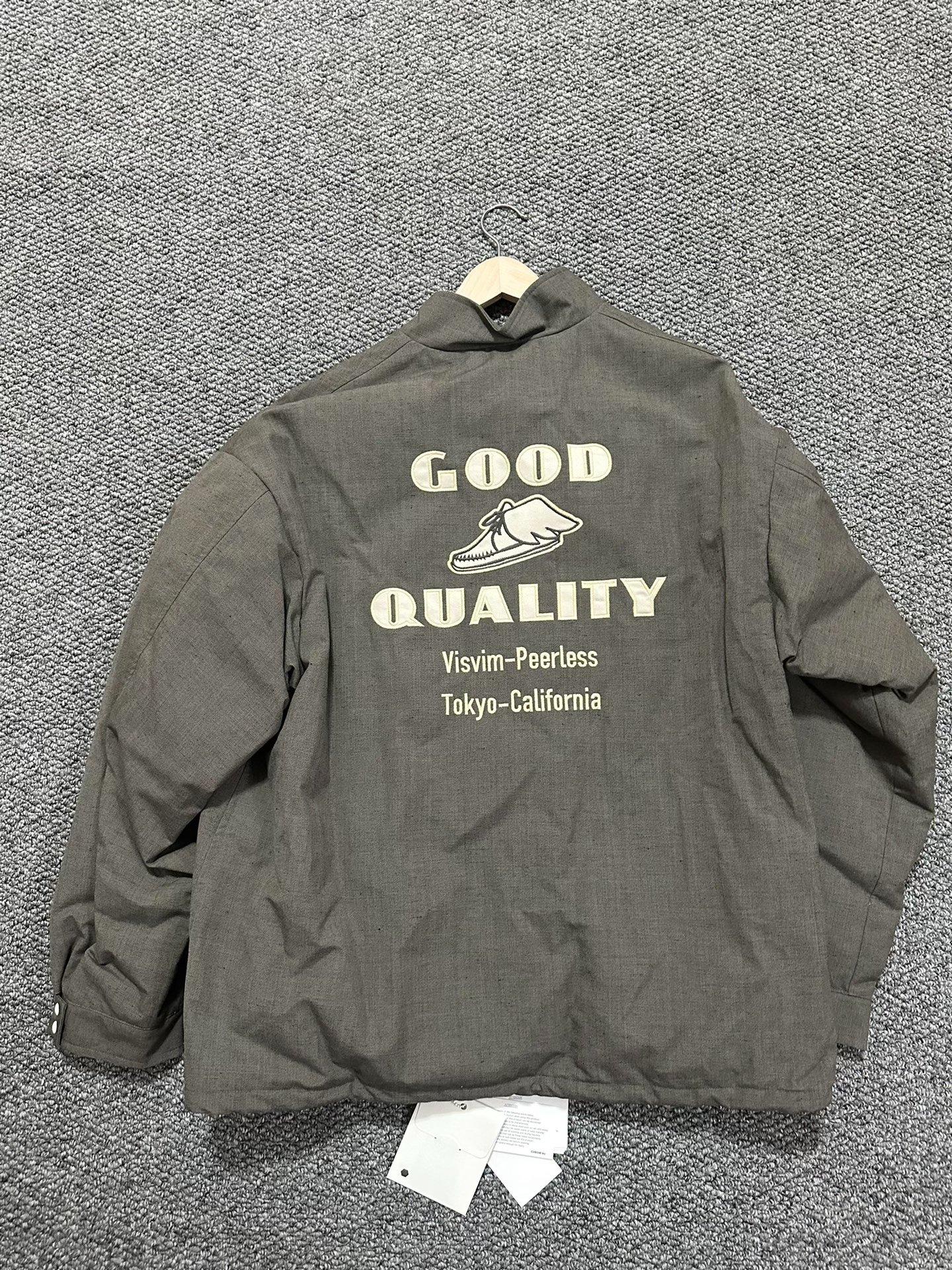 VISVIM 23SS YARDLINE DOWN JKT — label