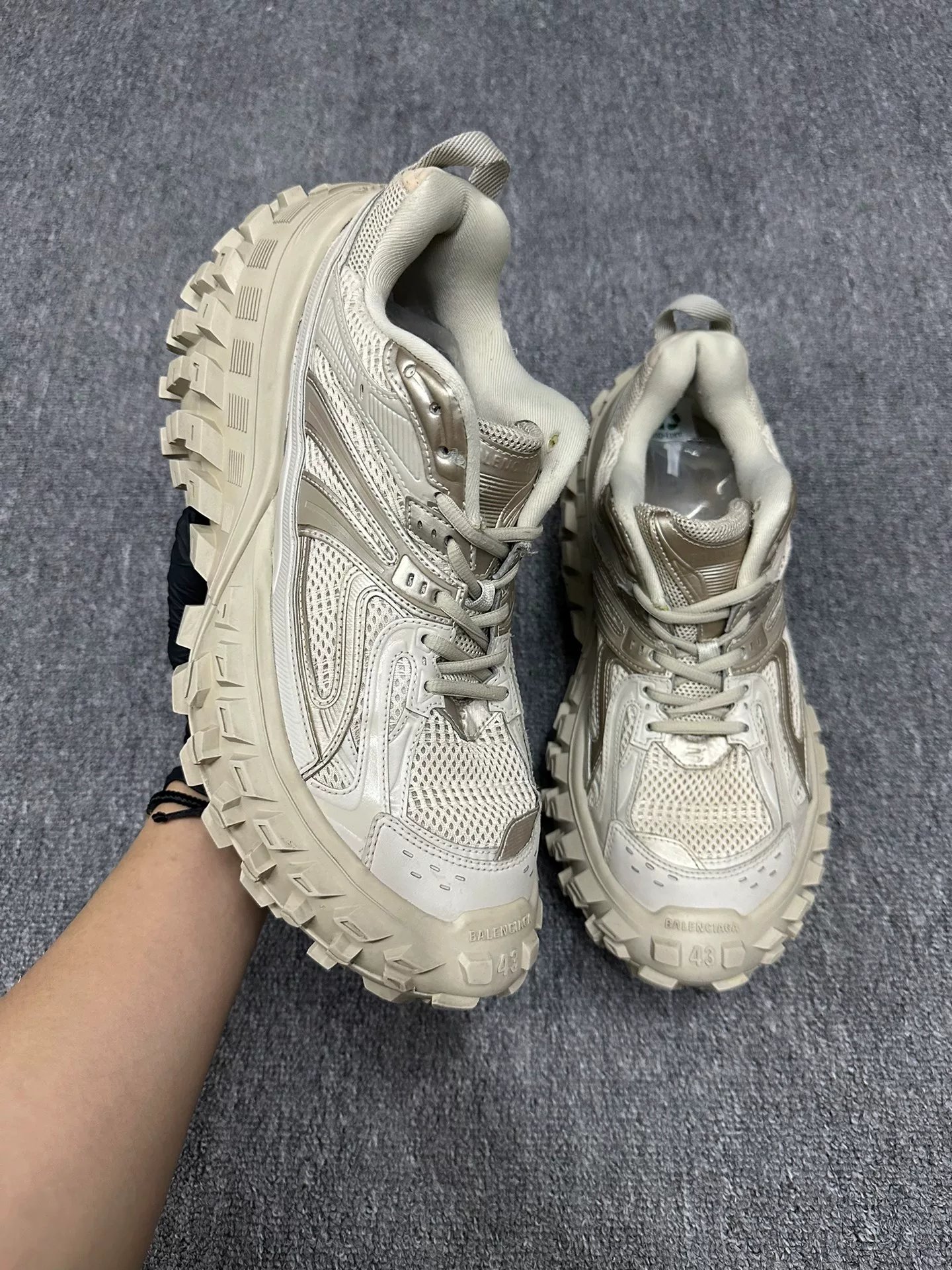Balenciaga Triple S Sneakers — back