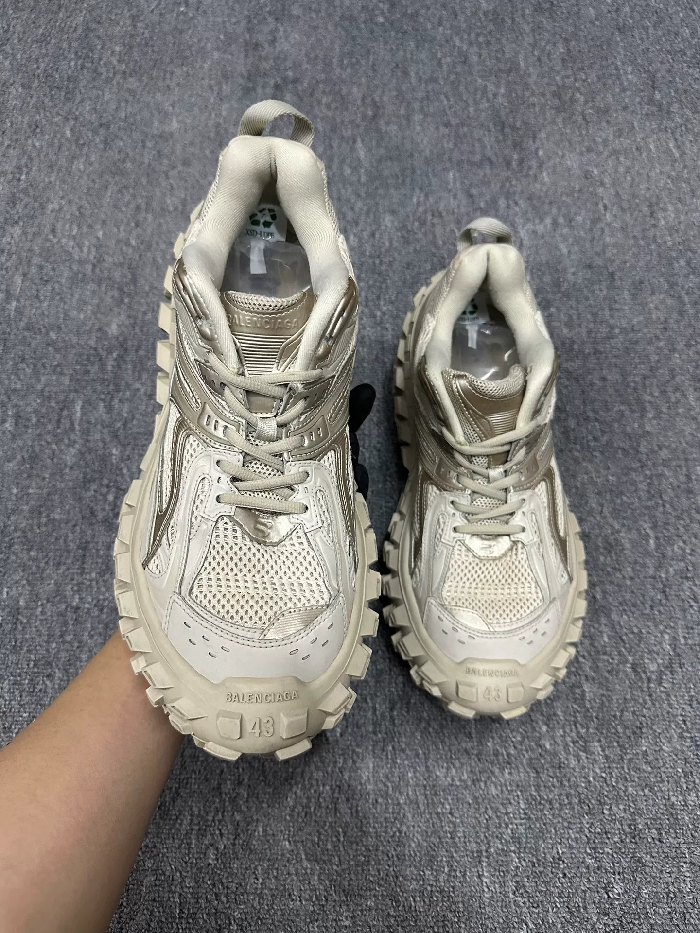 Balenciaga Triple S Sneakers — label