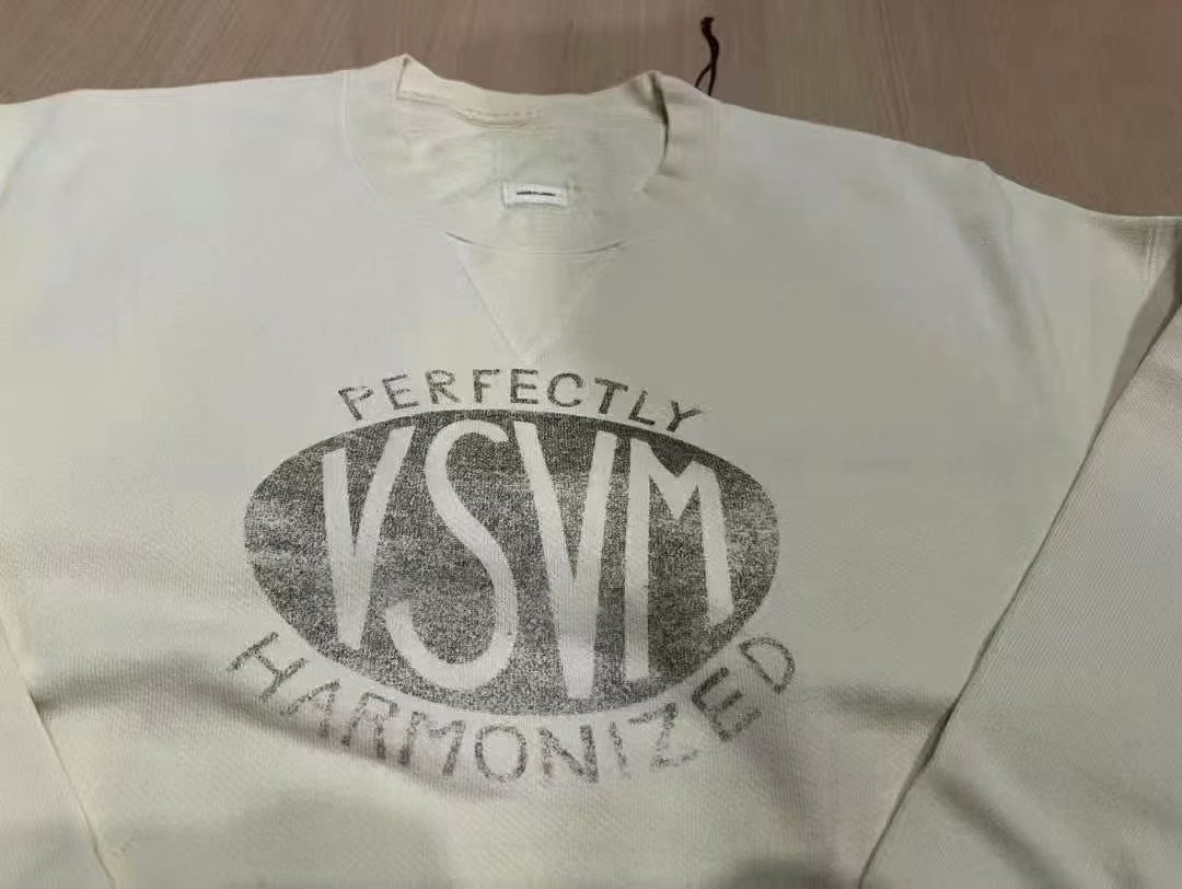 VISVIM 24SS COURT SWEAT L/S CRASH — front