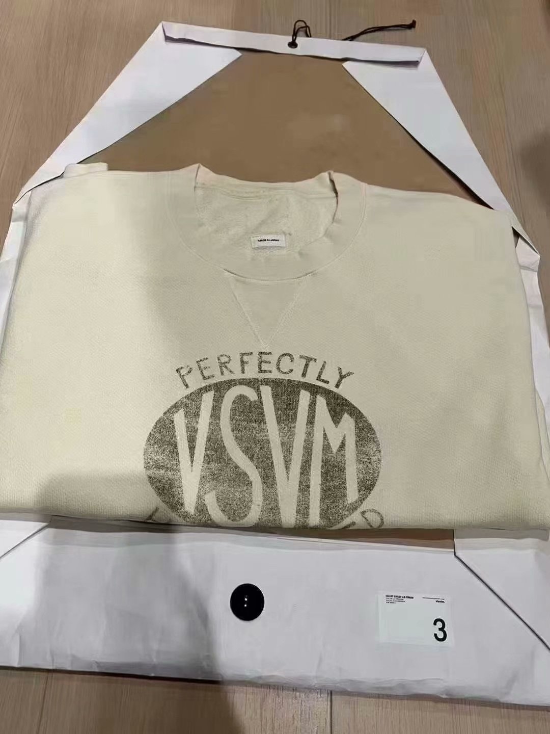 VISVIM 24SS COURT SWEAT L/S CRASH — detail