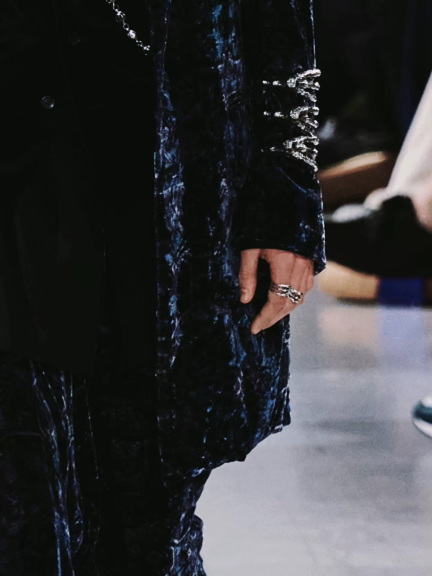 Yohji Yamamoto RIEFE Dragon Claw Ring — label
