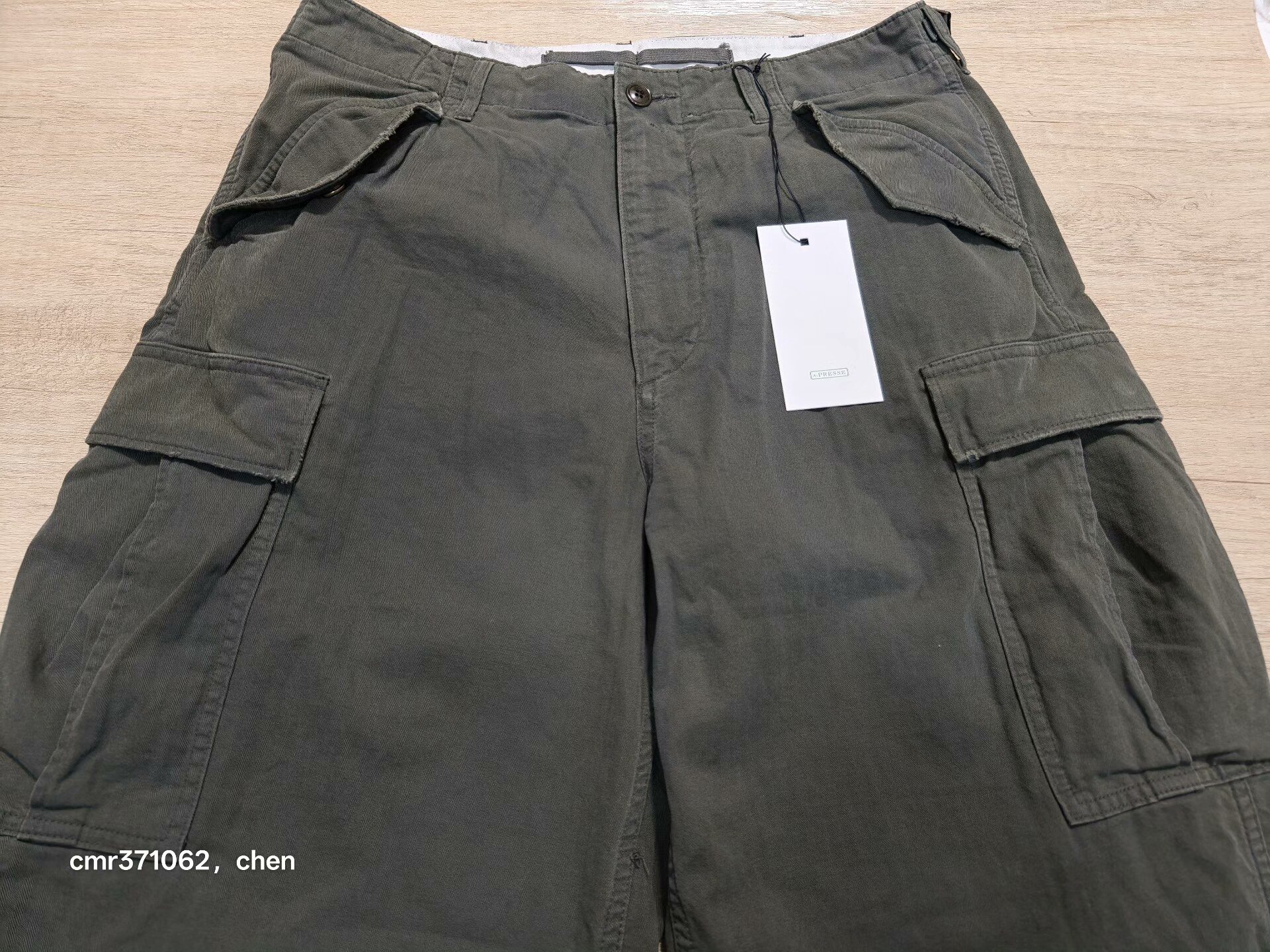 A.PRESSE Vintage US Army M-51 Field Pants — front