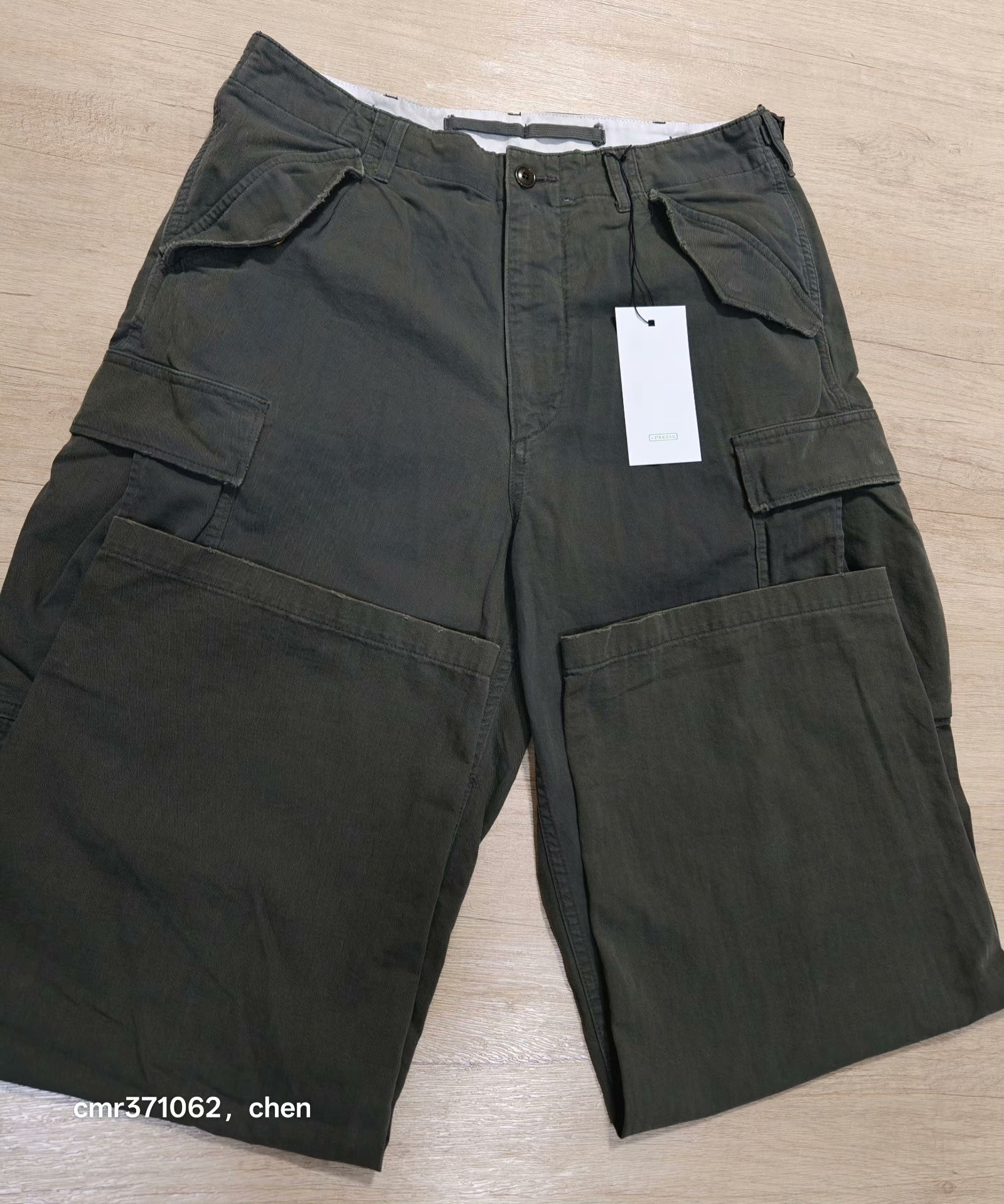 A.PRESSE Vintage US Army M-51 Field Pants — detail