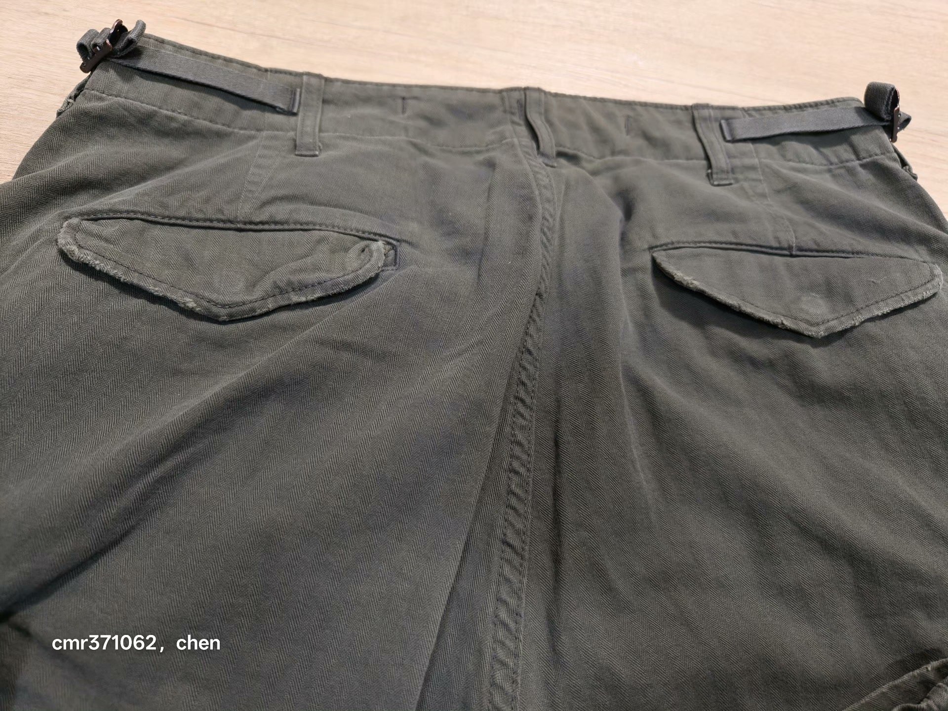 A.PRESSE Vintage US Army M-51 Field Pants — label