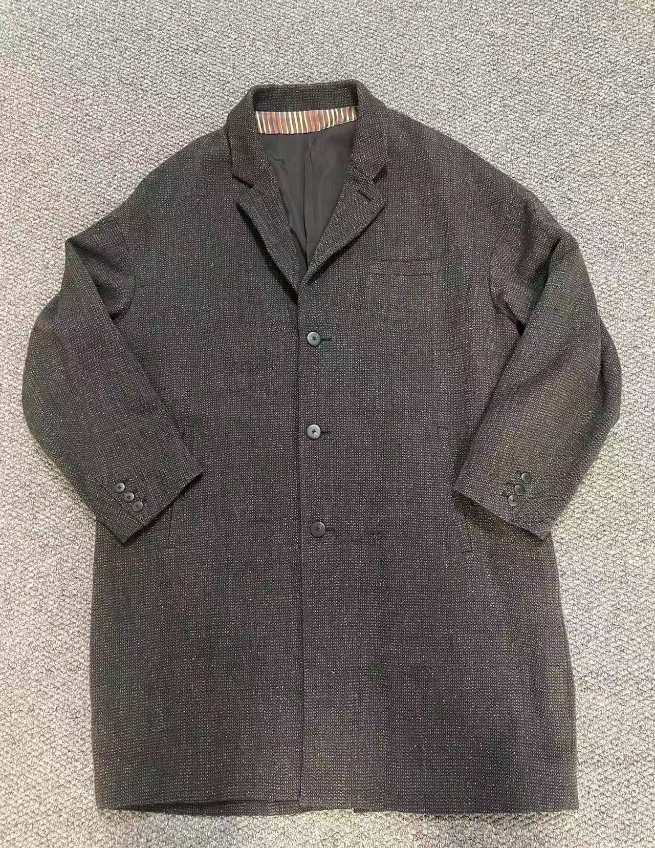 visvim hammons dark gray coat