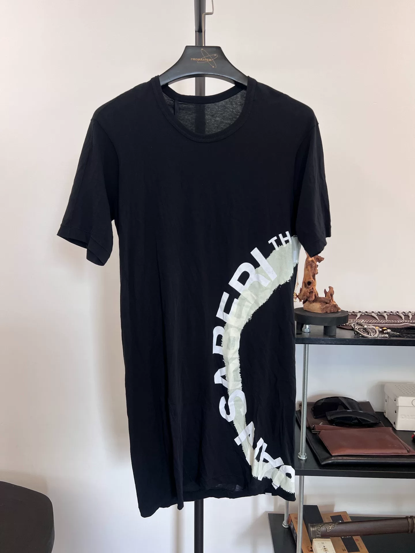 Boris Bidjan Saberi 11by BBS Letter Print T-shirt — front