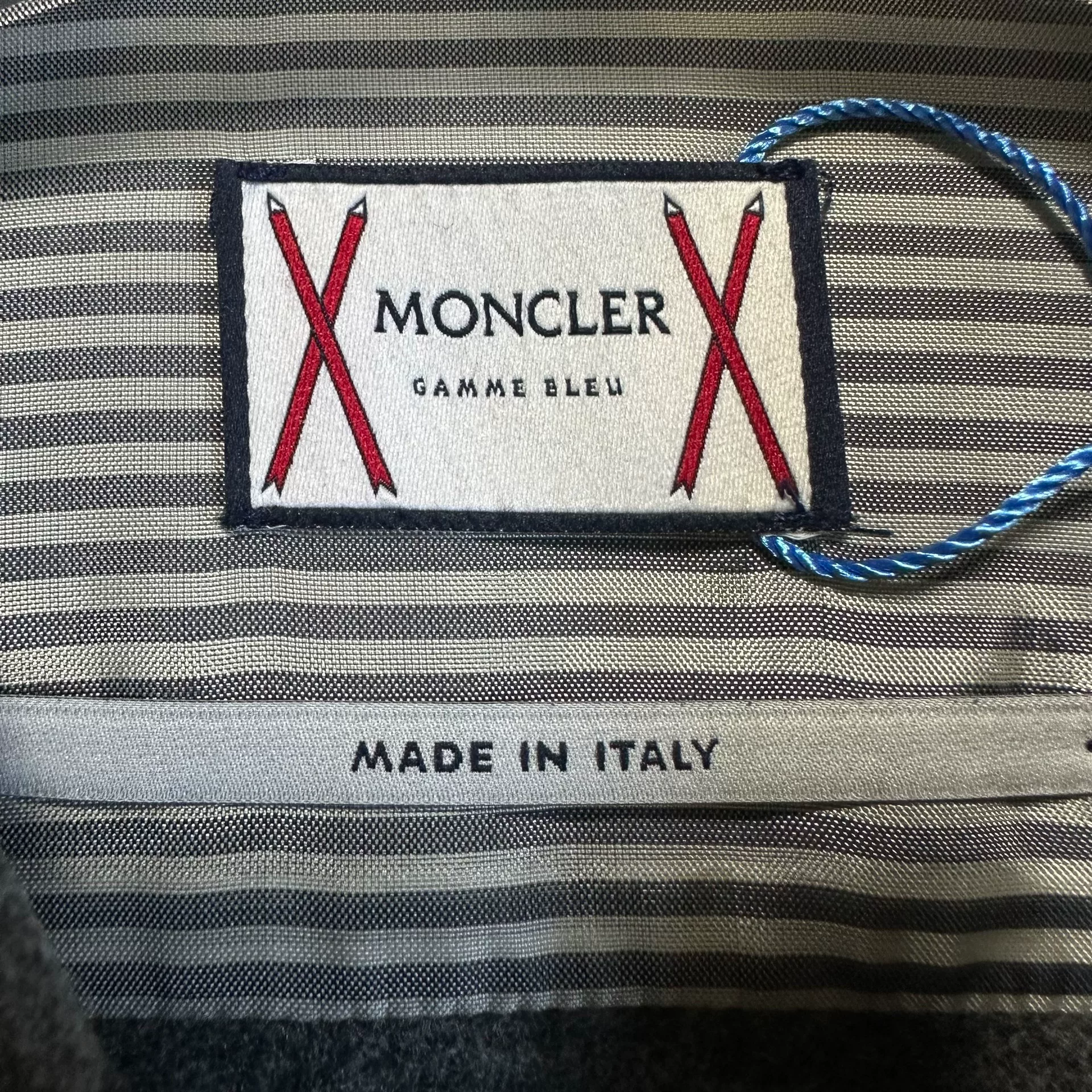 Moncler x Thom Browne Camo Wool Jacket — detail