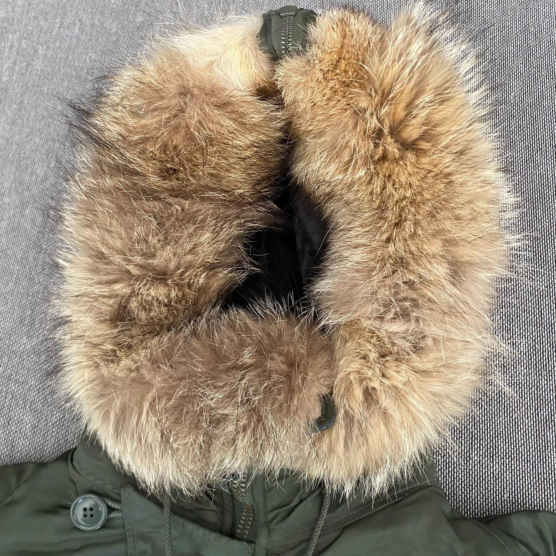 Military N2B Alpha Vintage Jacket — detail