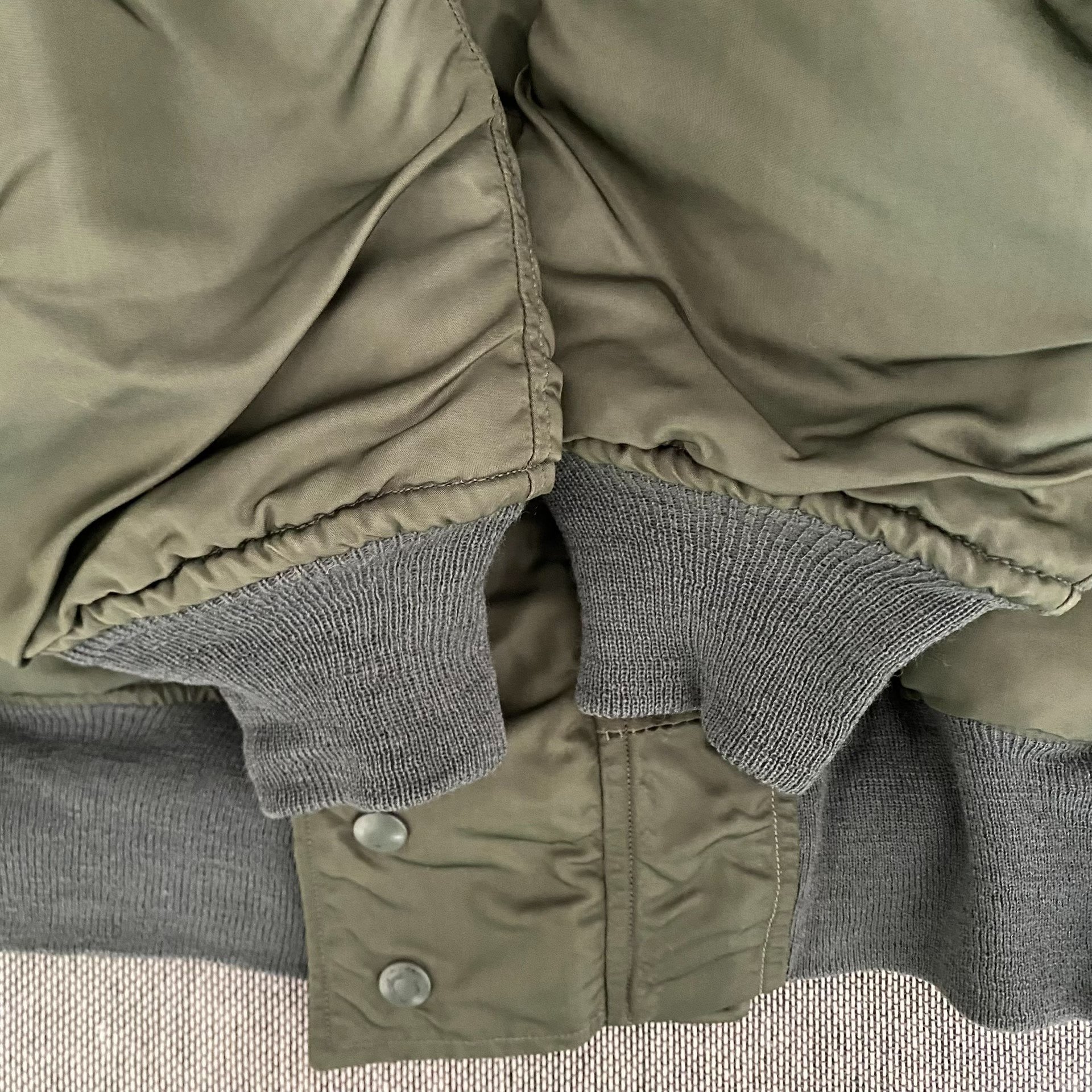 Military N2B Alpha Vintage Jacket — back