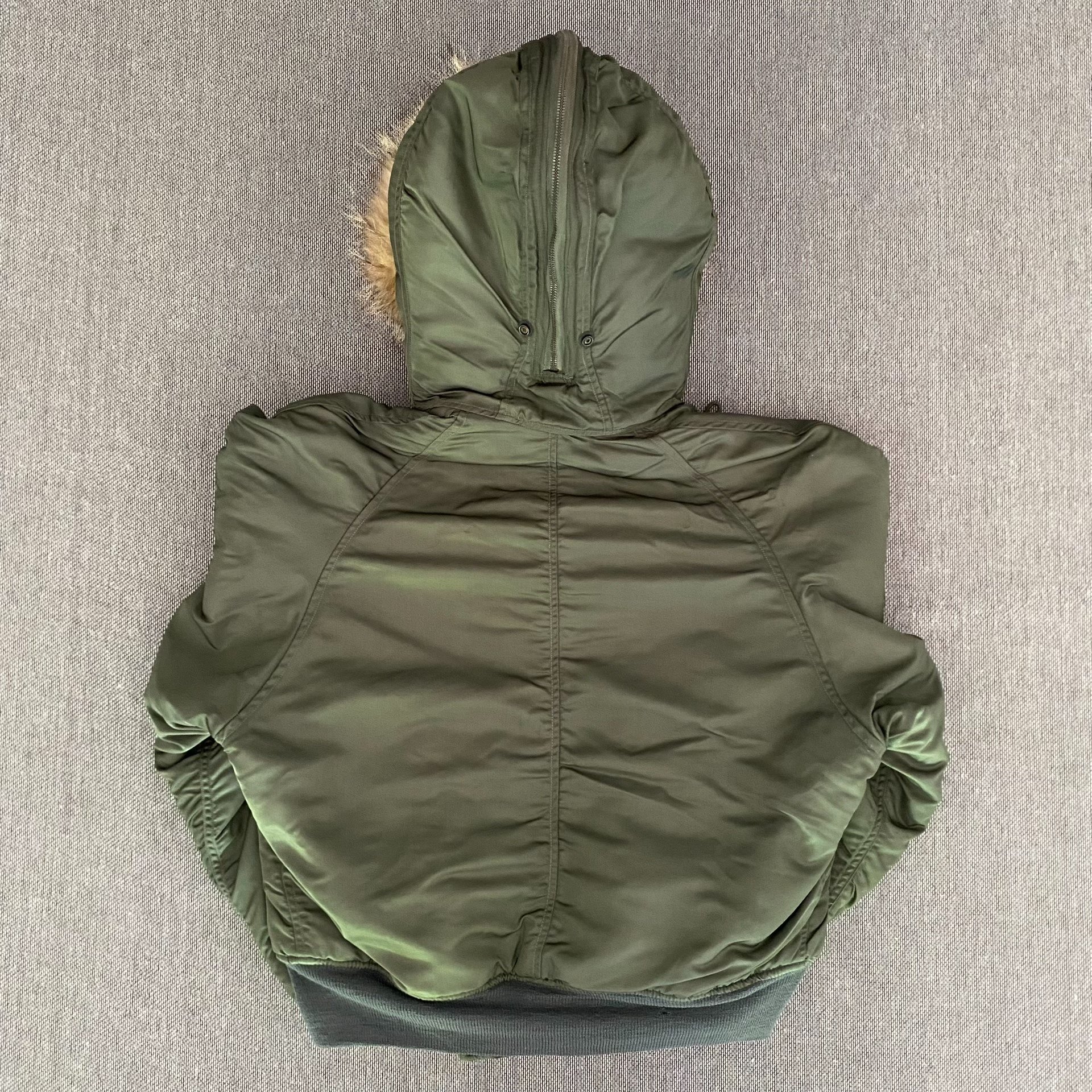 Military N2B Alpha Vintage Jacket — front