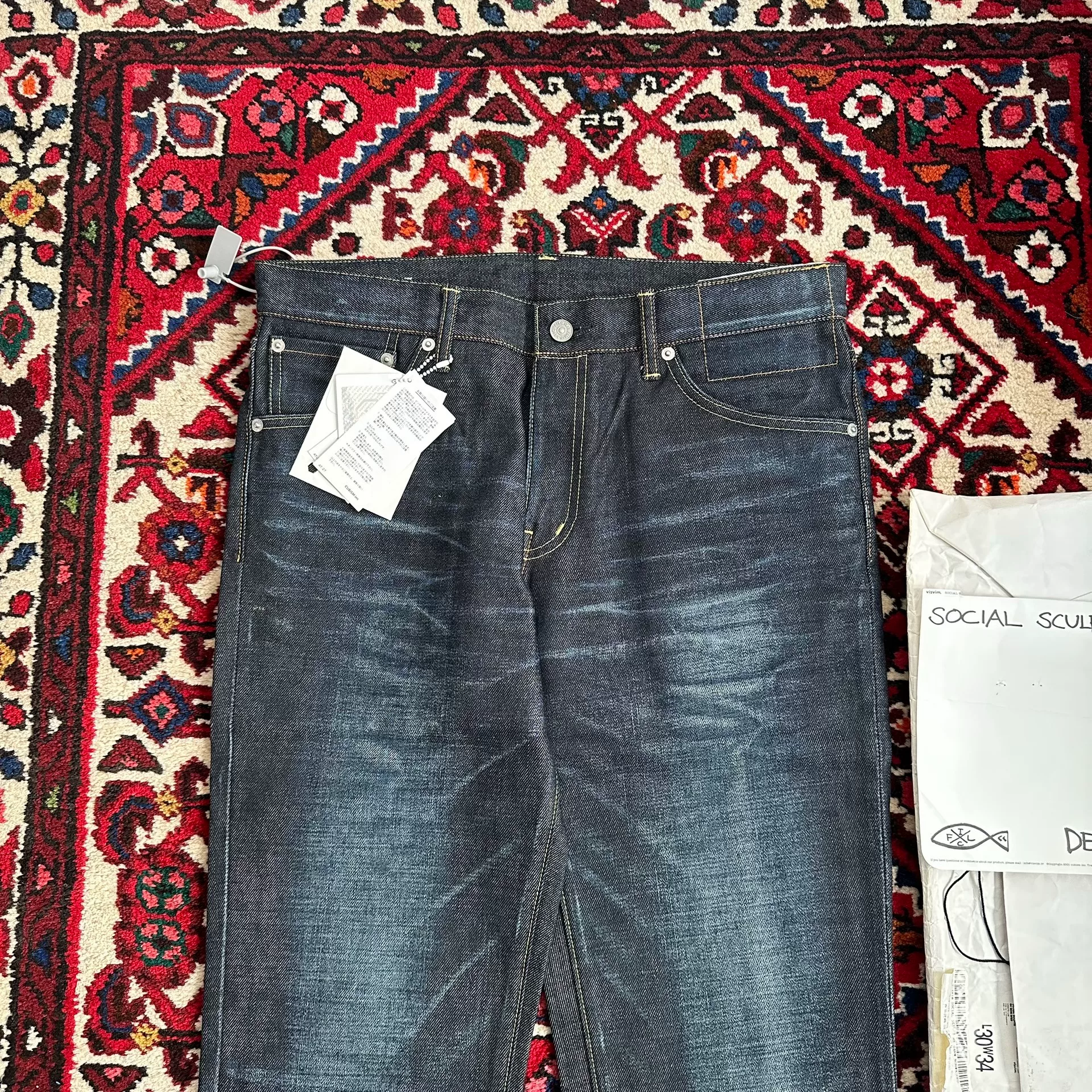 visvim 16ss 04nw Jeans — back