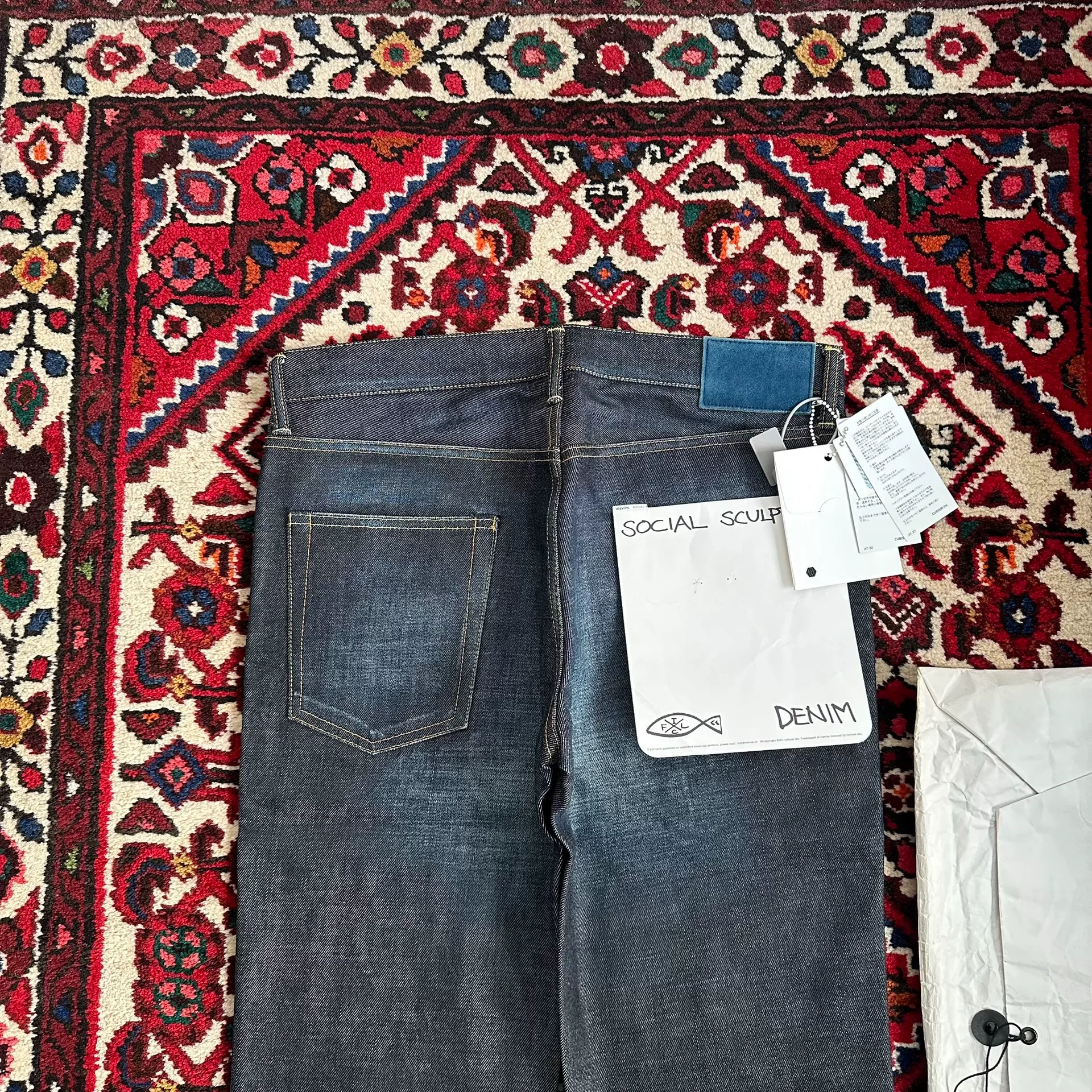 visvim 16ss 04nw Jeans — label