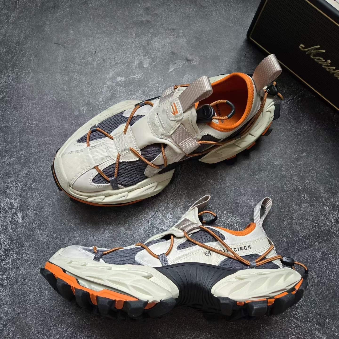 Balenciaga Hike Sneakers — back