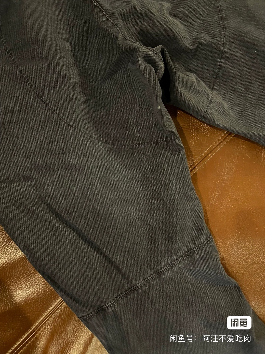 Dsquared2 Blue Biker Pants — back