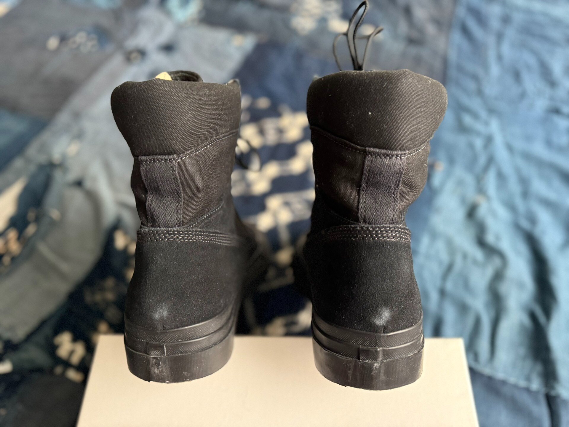 VISVIM 21AW TESOTA 91 FOLK High-Top Military Boots — label