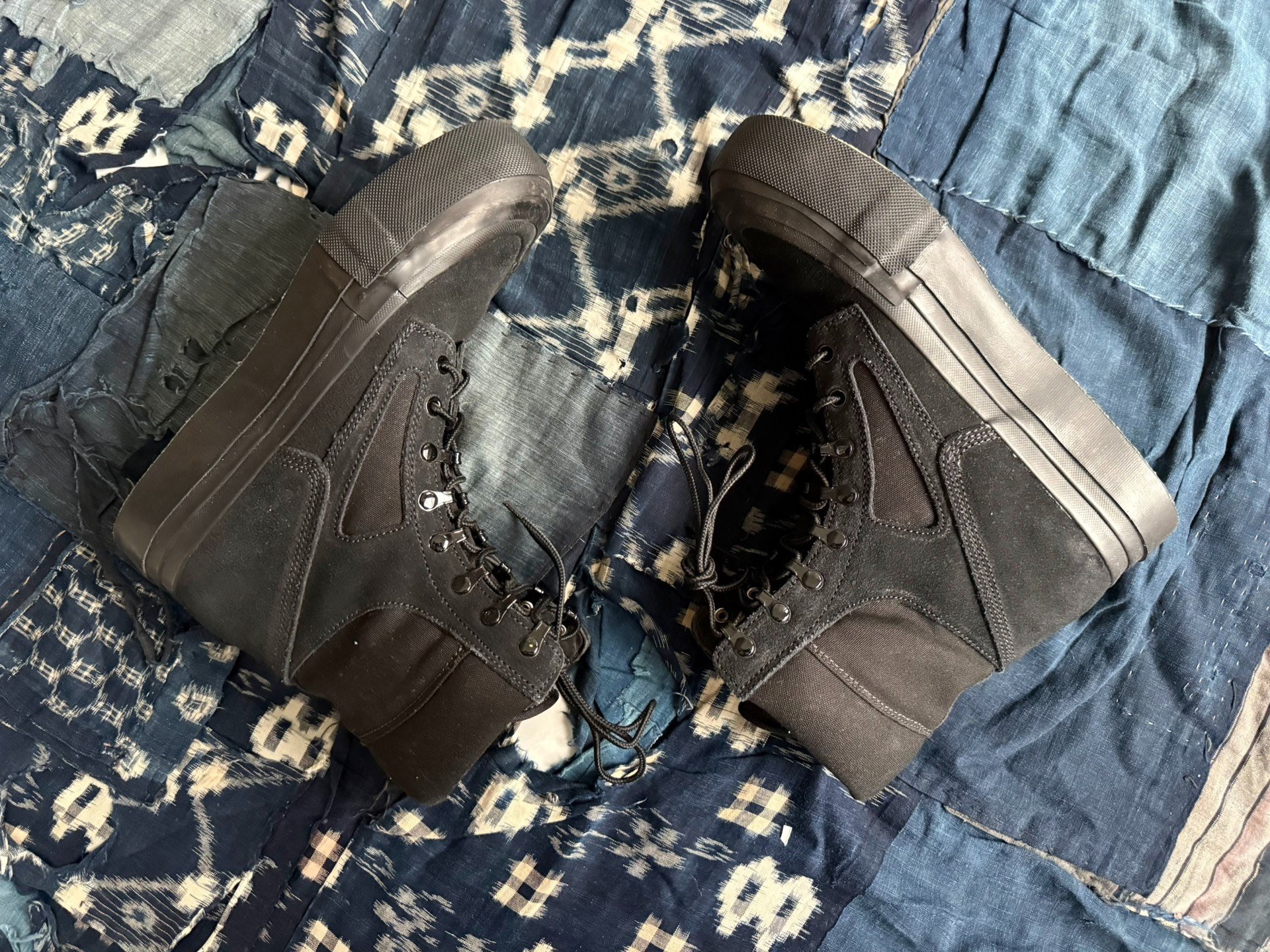 VISVIM 21AW TESOTA 91 FOLK High-Top Military Boots — detail