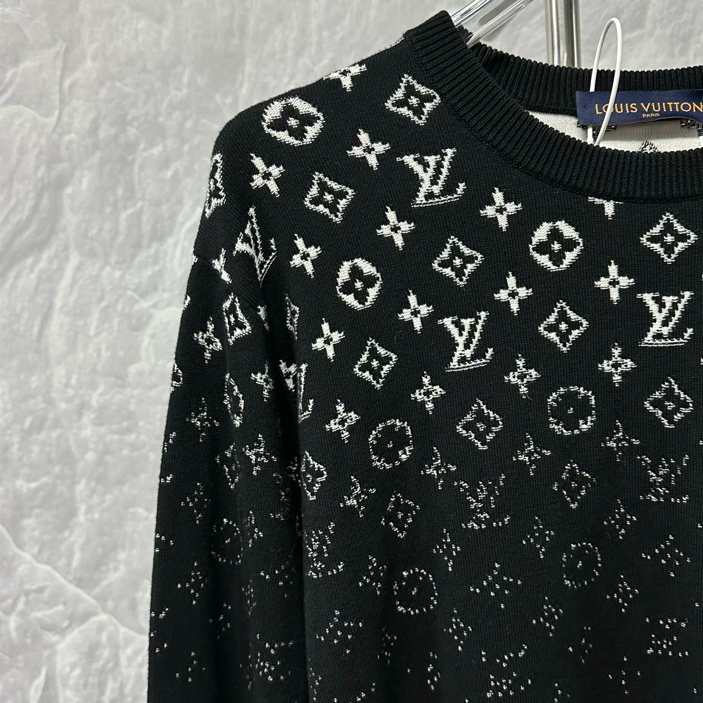 Louis Vuitton SS24 Monogram Sweater S — detail