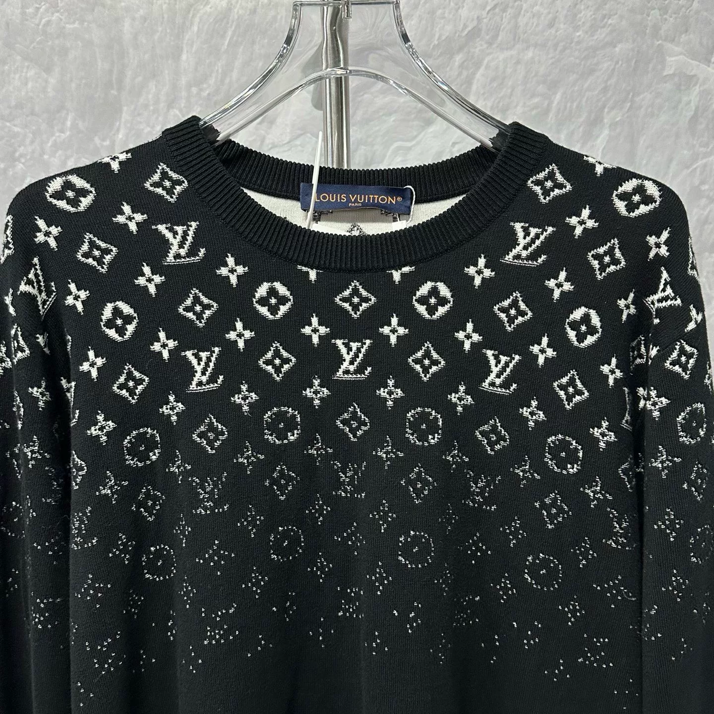 Louis Vuitton SS24 Monogram Sweater S — front