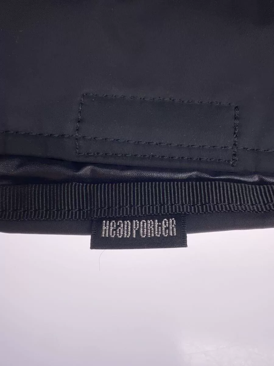 HEAD PORTER BLACK BEAUTY Messenger Bag — label
