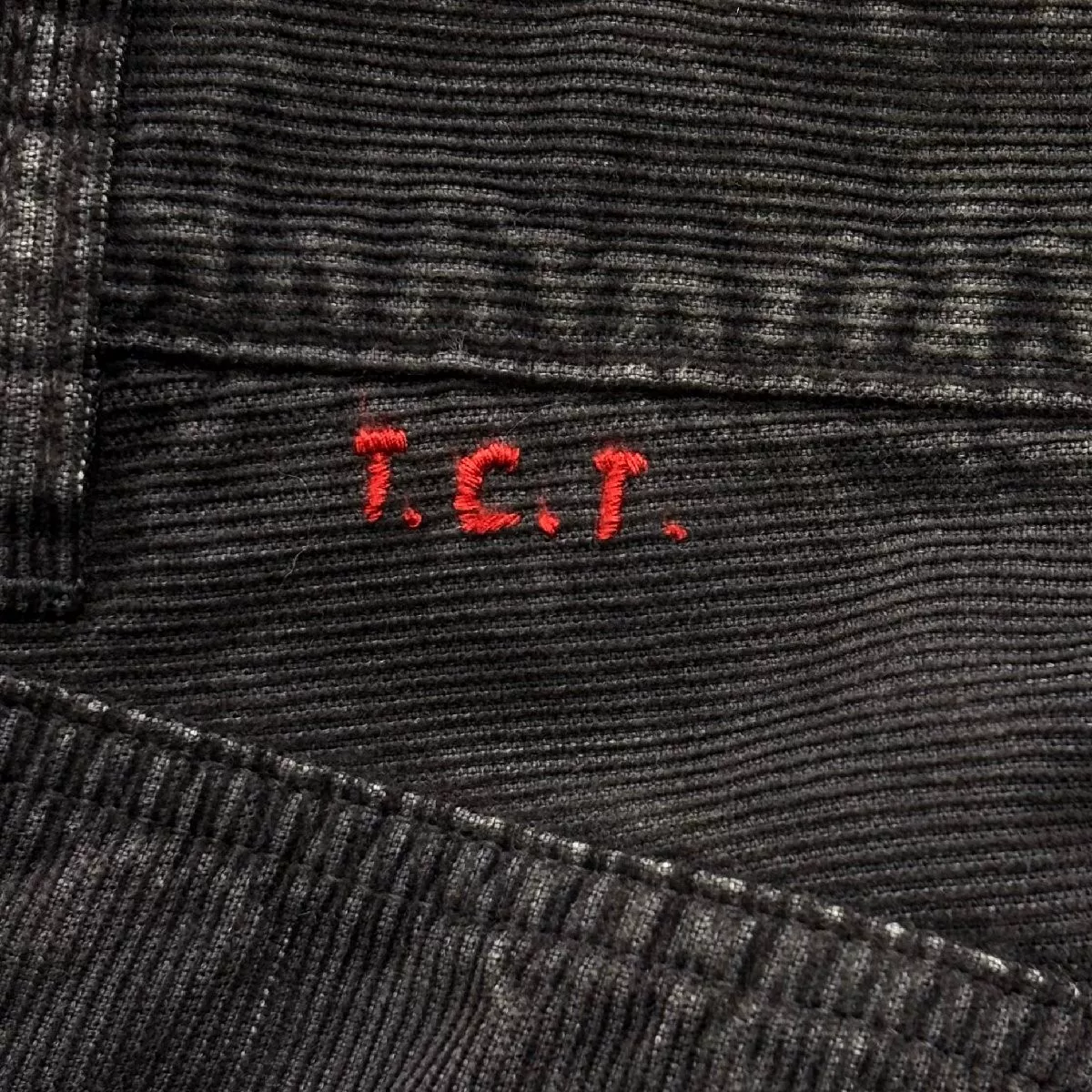 visvim ICT FLUXUS 03 Cords Jeans — label