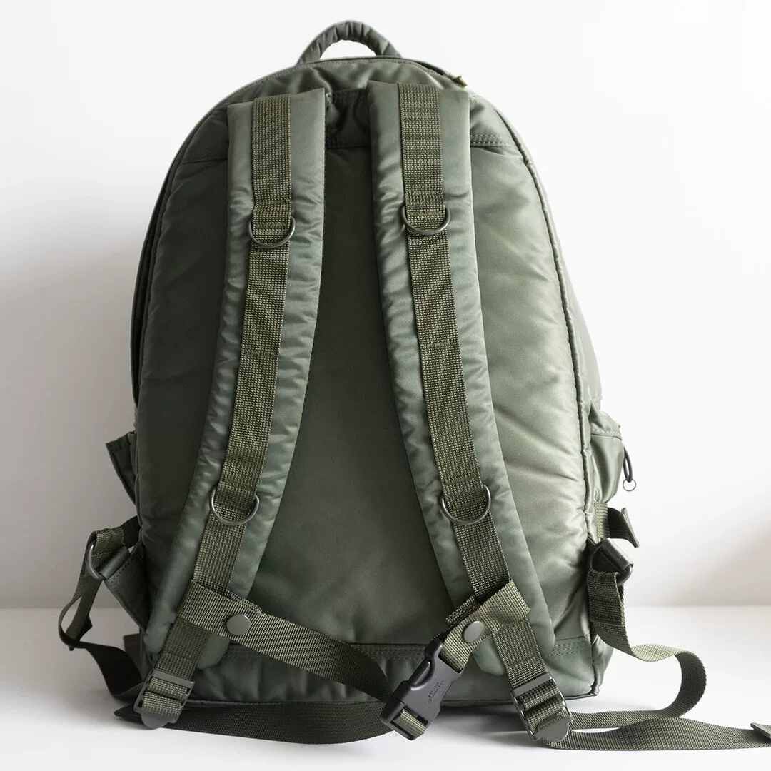 PORTER TANKER Army Green L Backpack — front