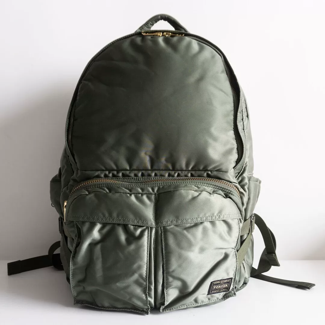 PORTER TANKER Army Green L Backpack