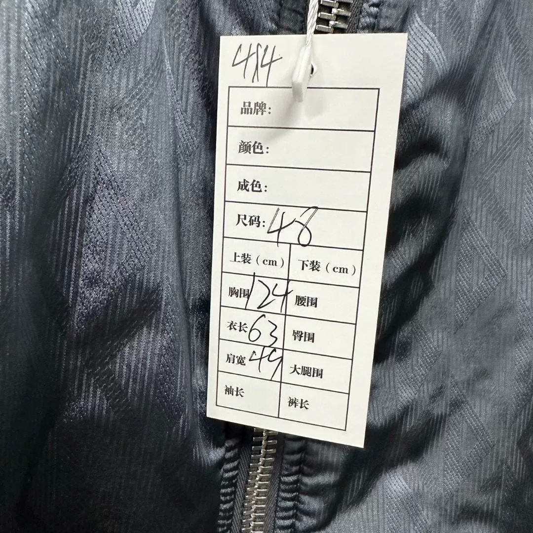Dior Dark Diamond Quilted Flight Jacket — label