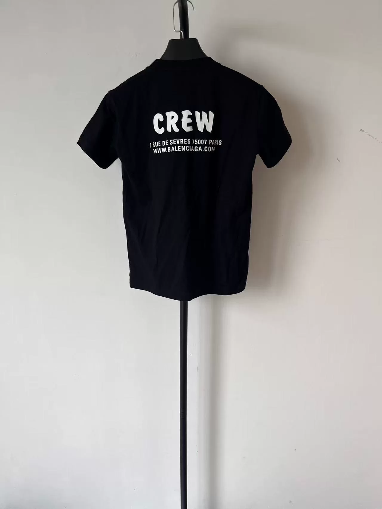 Balenciaga 'BALENCIAGA CREW' Loose T-Shirt — front
