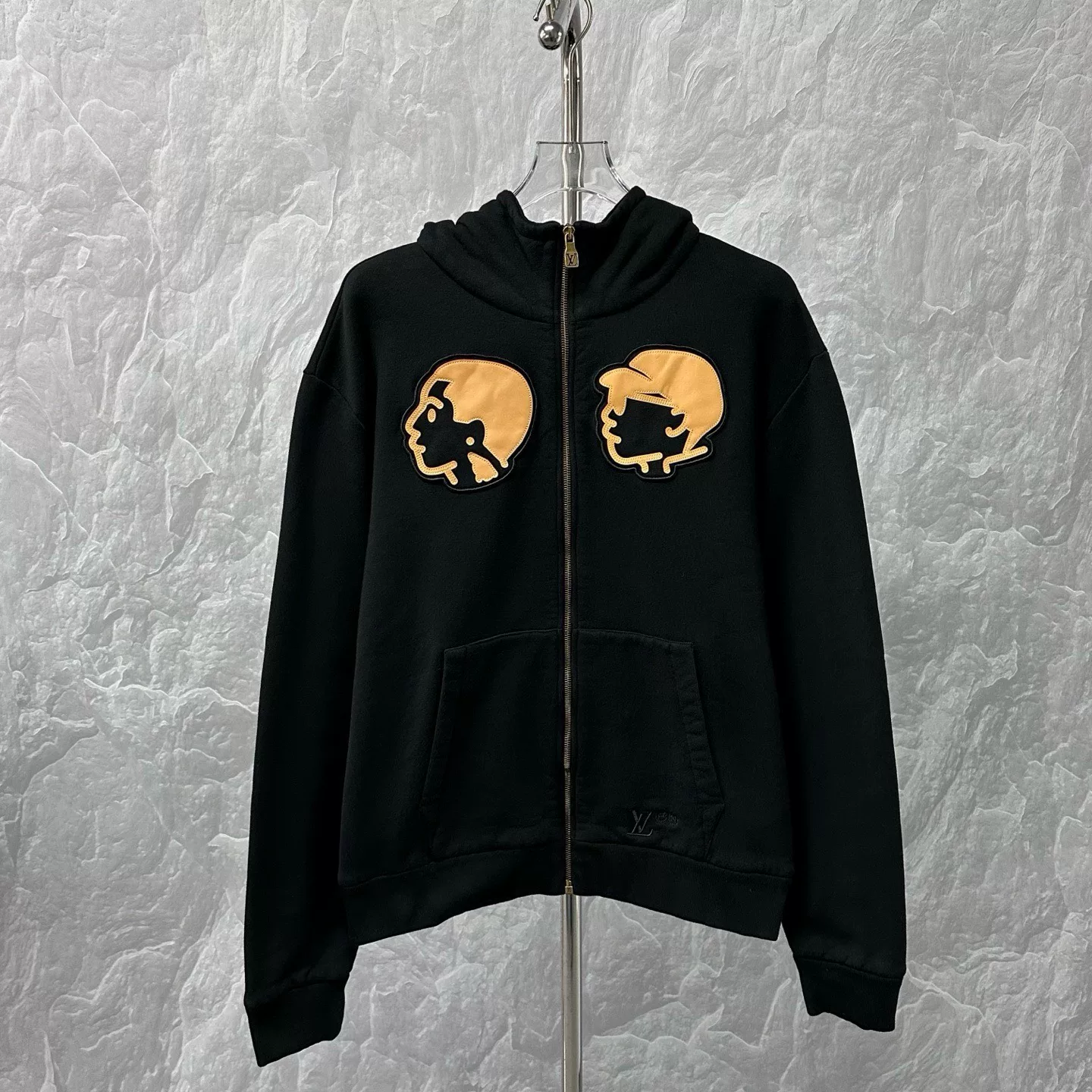 Louis Vuitton Nigo FW25 Cartoon Portrait Hooded Jacket