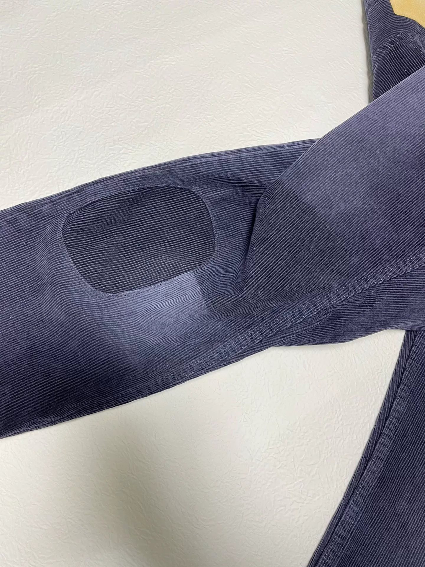 Visvim Fluxus 10 Cords Crash Corduroy Cropped Pants — detail