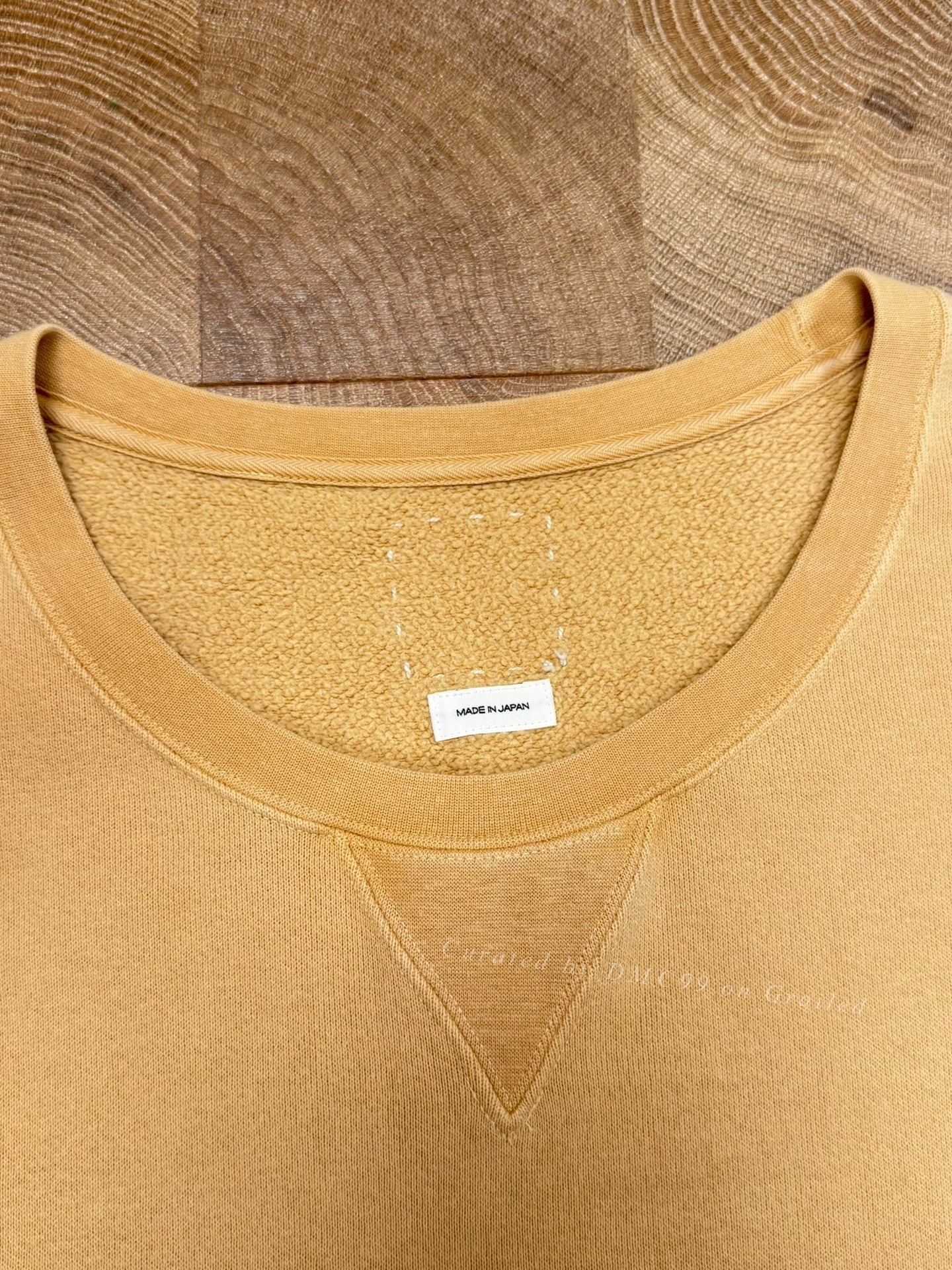 VISVIM MONDO SWEAT CRASH+ — front