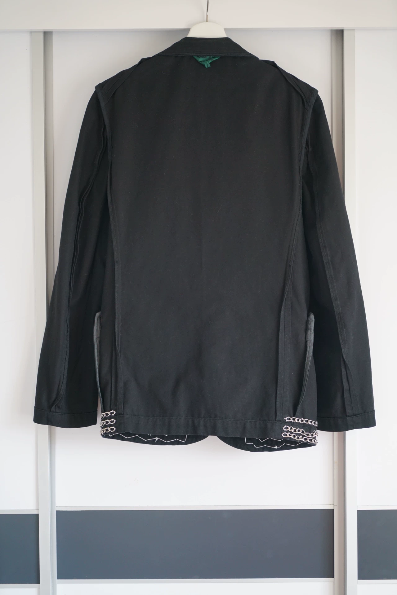 Comme des Garcons 07ss Chain-Stitch Suit — back