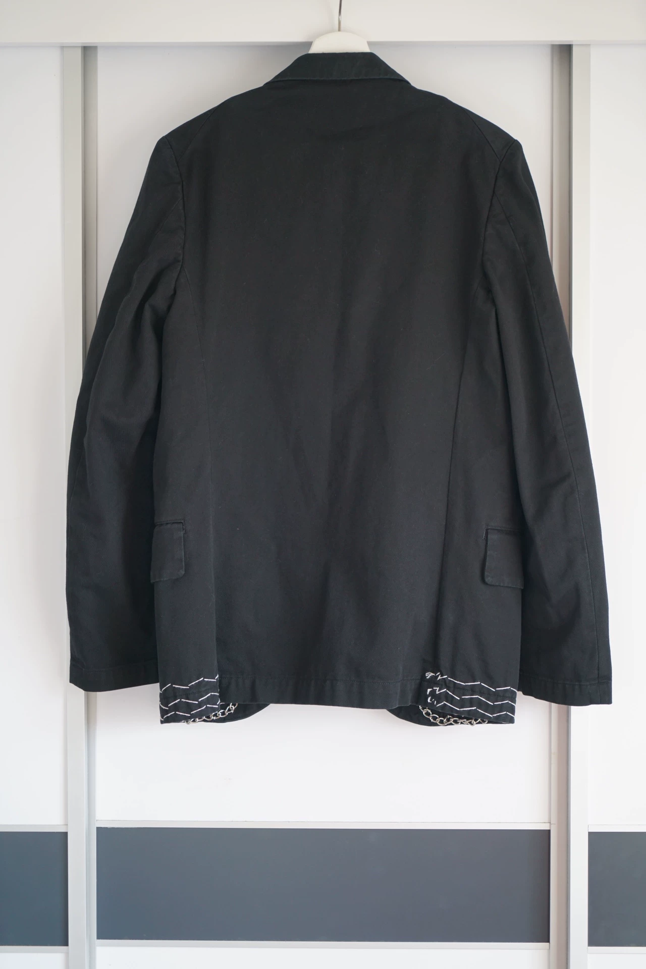 Comme des Garcons 07ss Chain-Stitch Suit — front