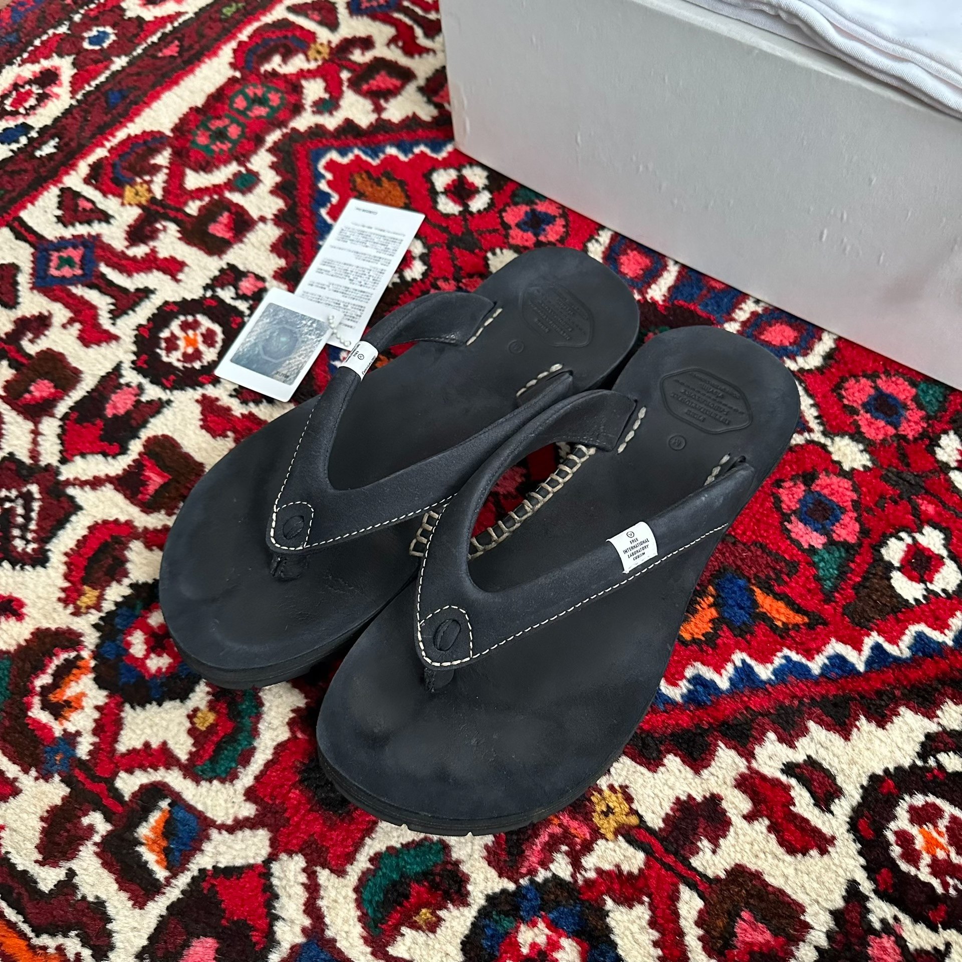 visvim 10ss Lama Sandal Folk Slippers M — detail