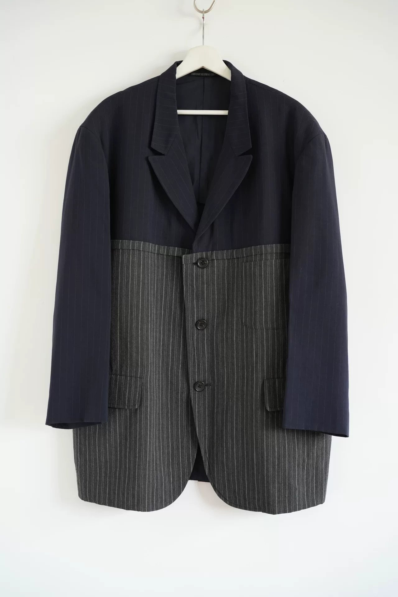 Yohji Yamamoto 94SS Striped Wool Blazer