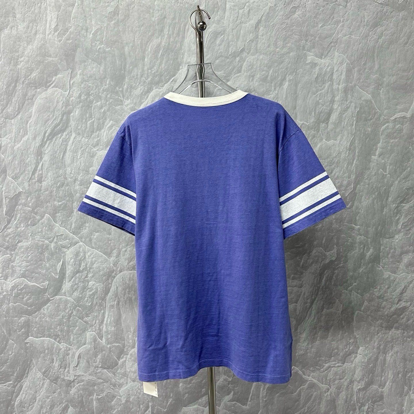 DIOR TEARS Floral Embroidery Short-Sleeve Shirt — back