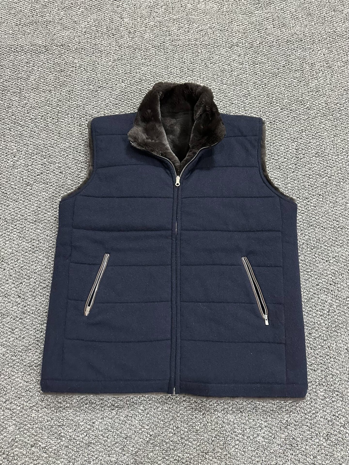 n.peal Cashmere Rabbit Fur Vest