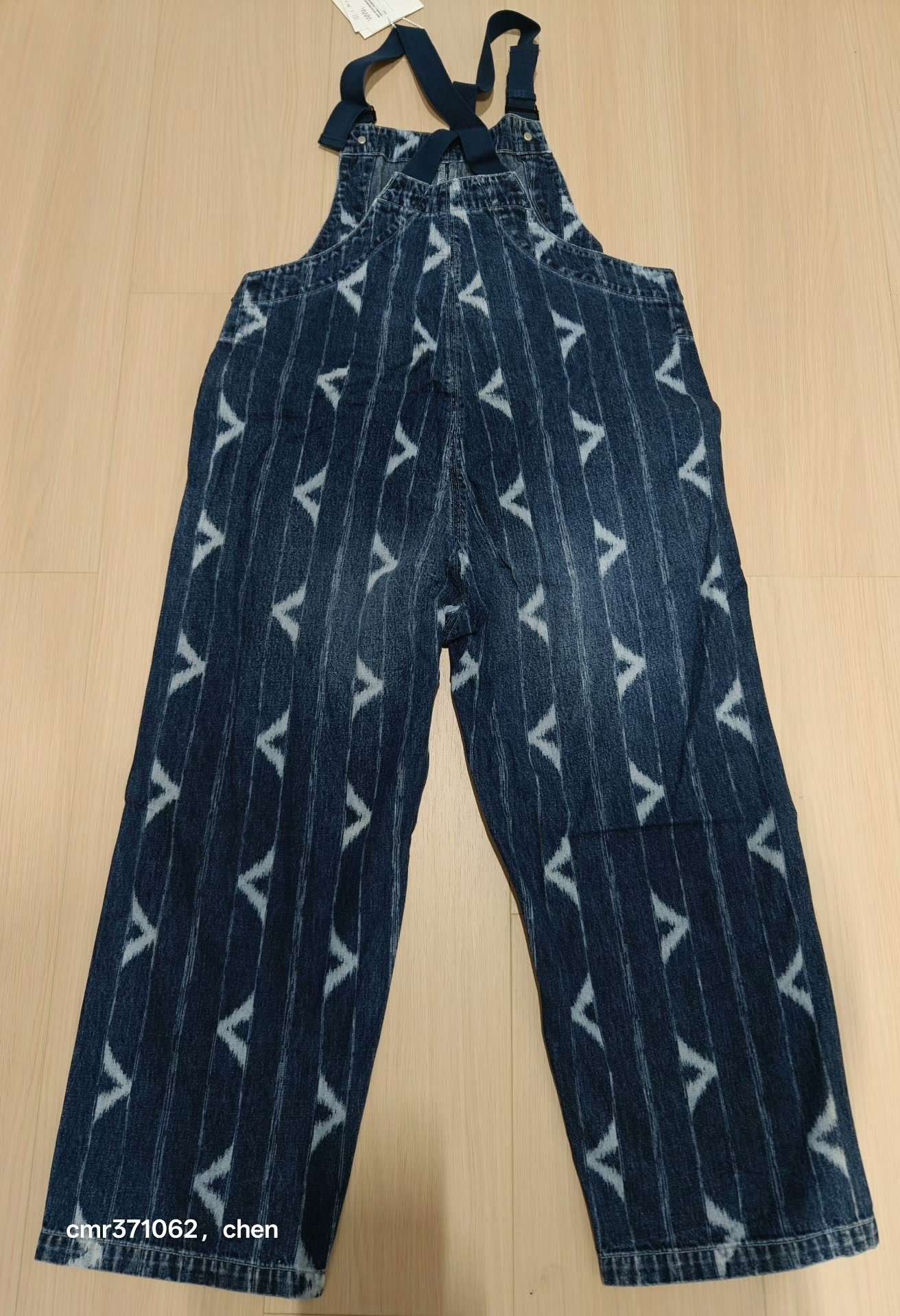 visvim 22SS OVERALL WABASH DMGD
