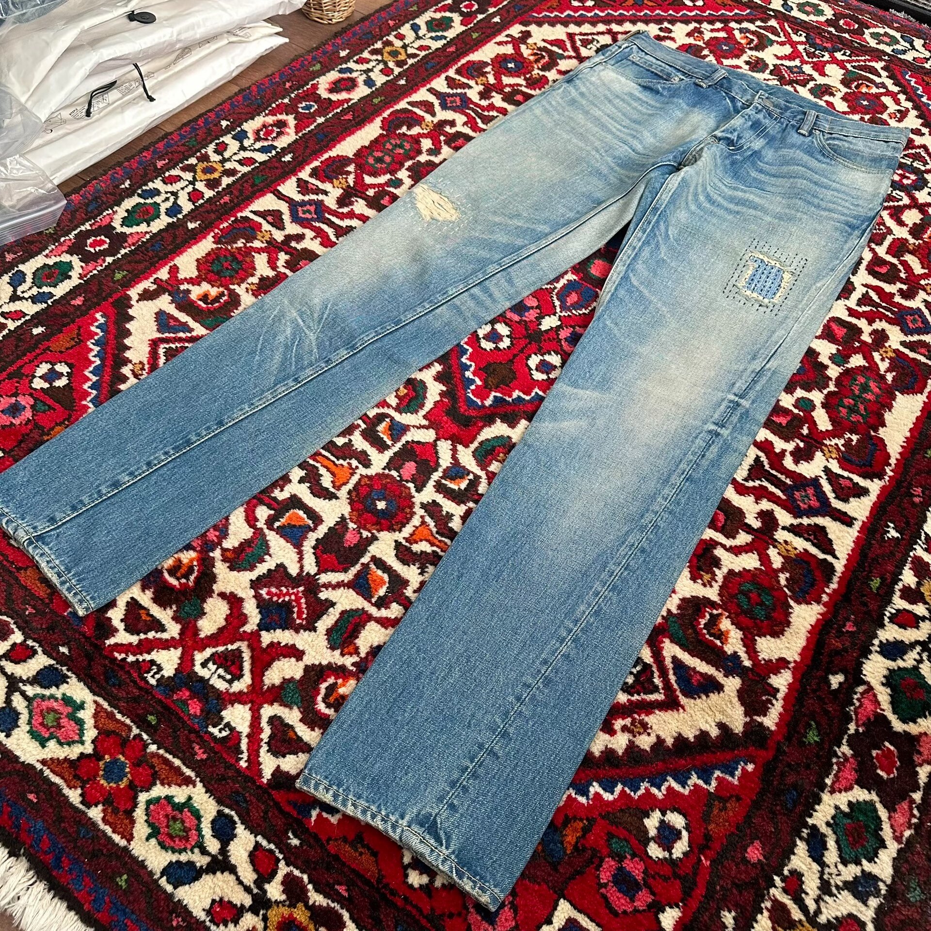 visvim 11aw 04d6.5 Jeans — detail