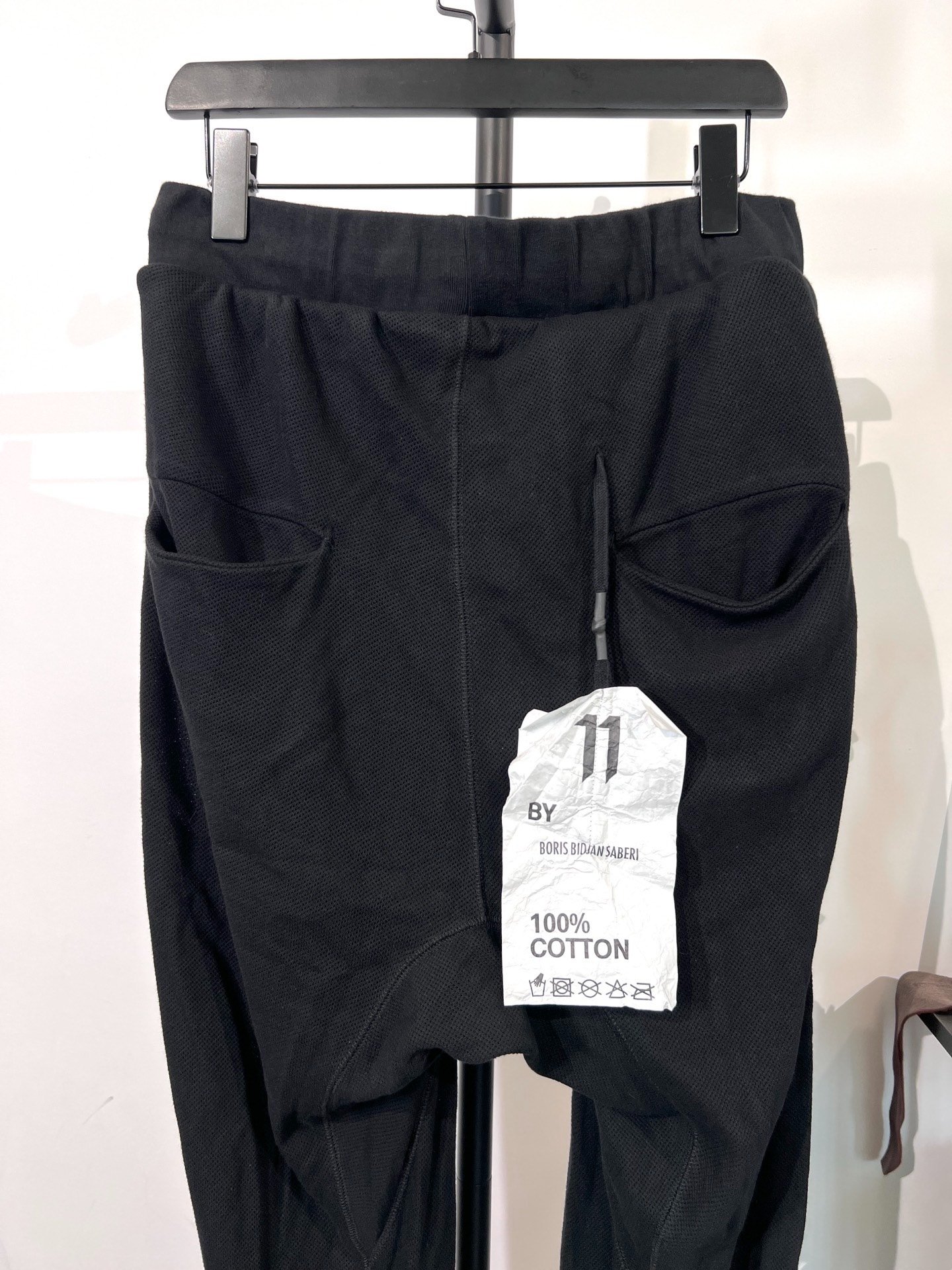 Boris Bidjan Saberi 11by bbs P3B Drop-Crotch Pants — back