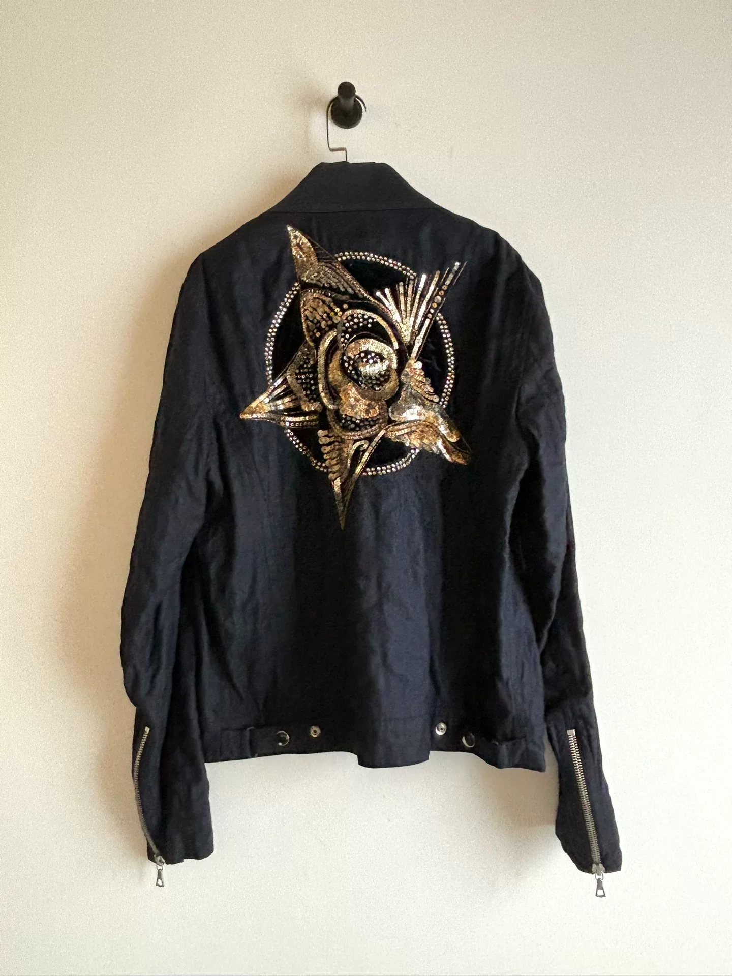 Dries Van Noten SS2016 Pentagram Biker Jacket