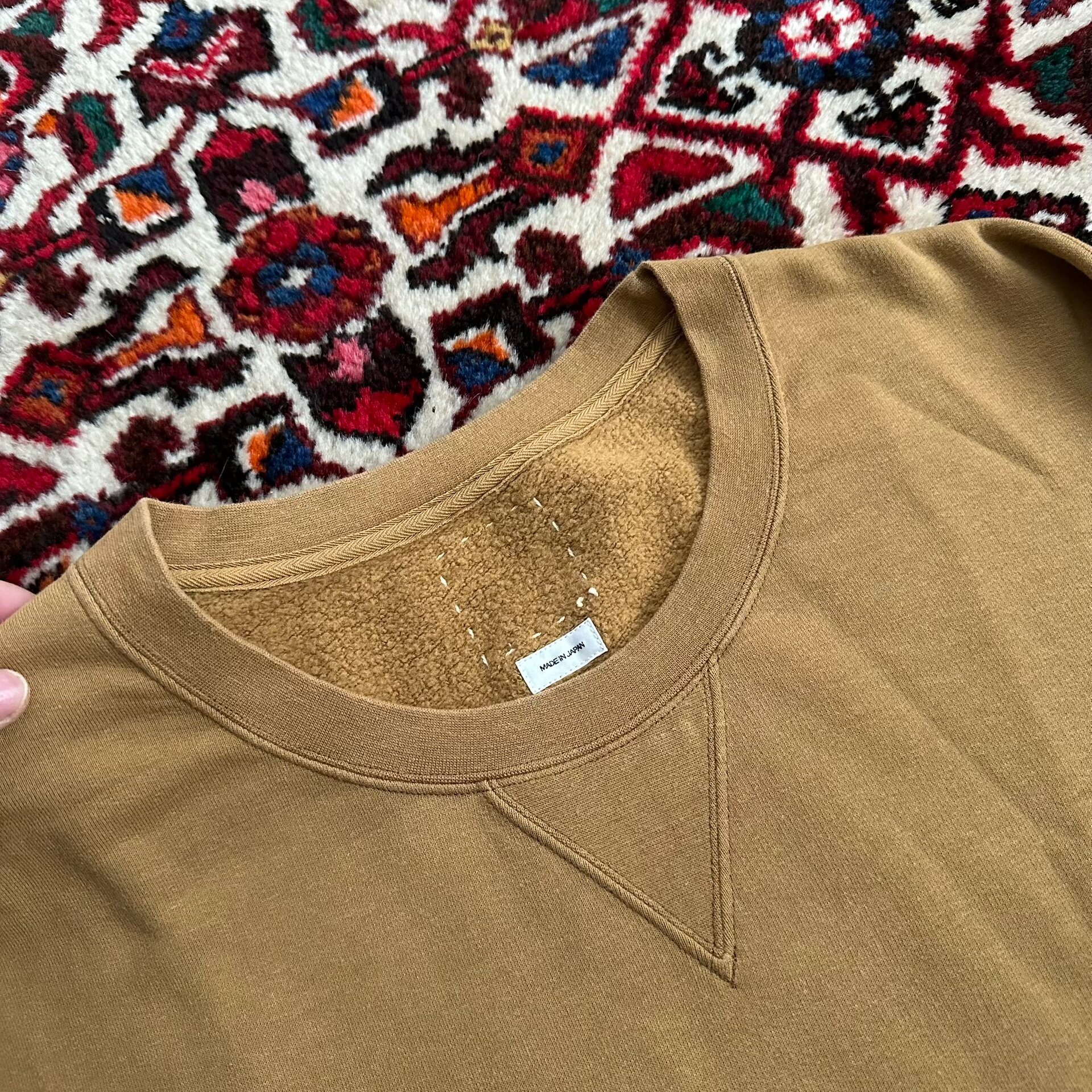 visvim 20AW Jumbo Sweatshirt — detail