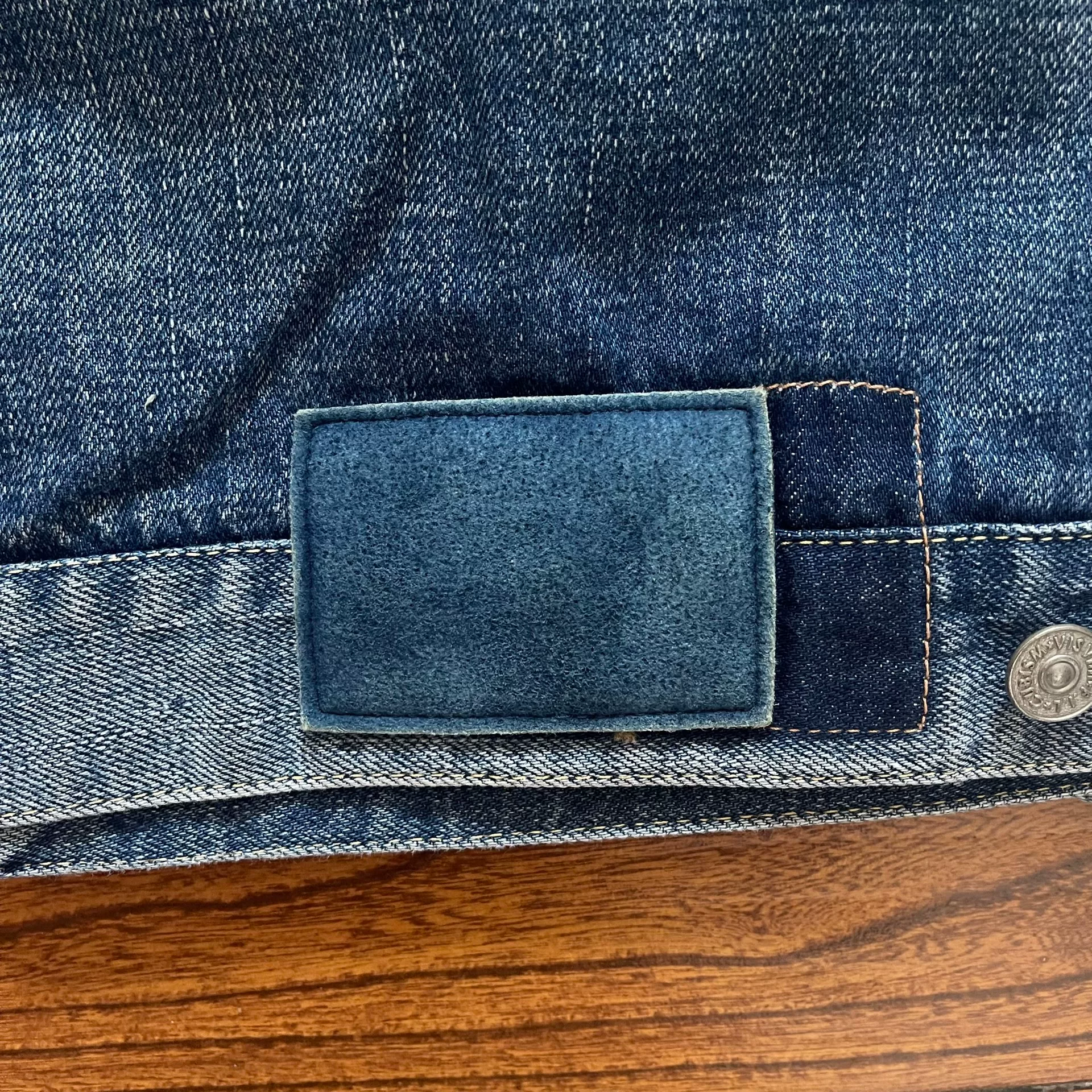 Visvim 16AW 101 Chore Damaged Jacket — detail